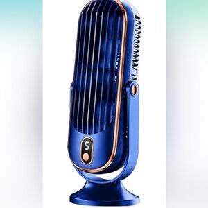 Desk Fan Cold Fan Desktop Oscillating Fan Indoors Portable USB Rechargeable Car